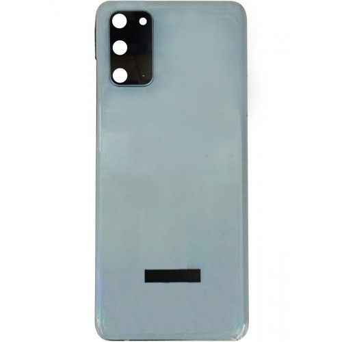 Galaxy S20 Back Glass Blue With Camera Lens